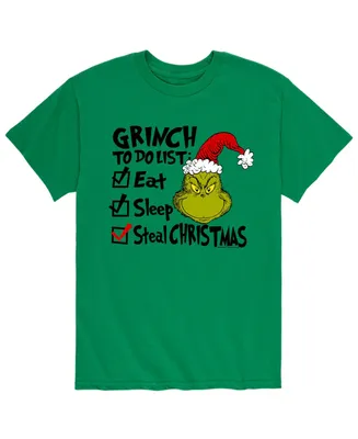 Men's Dr. Seuss The Grinch To Do List T-shirt