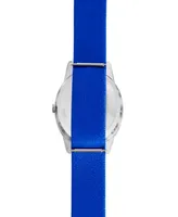 ewatchfactory Boy's Disney Monsters Inc. Blue Nylon Strap Plastic Watch 32mm