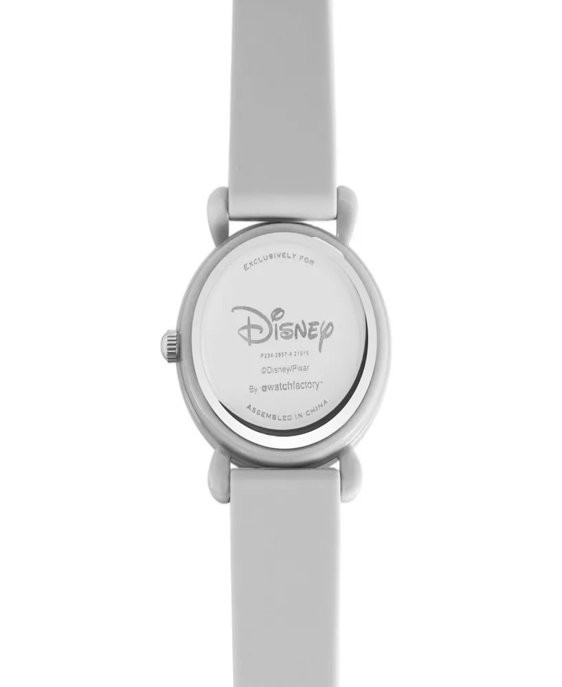 ewatchfactory Girl's Disney Soul 22 Gray Silicone Strap Watch 32mm