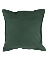 18" Suede Noel Christmas Throw Pillow