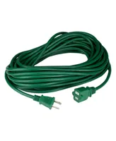 40' 2-Prong Outdoor Extension Power Cord with End Connector