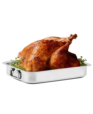 Ovente Oven Roasting Pan - Silver