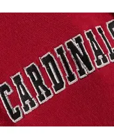 Big Boys Red Louisville Cardinals Big Logo Pullover Hoodie