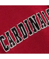 Big Boys Red Louisville Cardinals Logo Pullover Hoodie