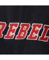 Big Boys Navy Ole Miss Rebels Logo Pullover Hoodie