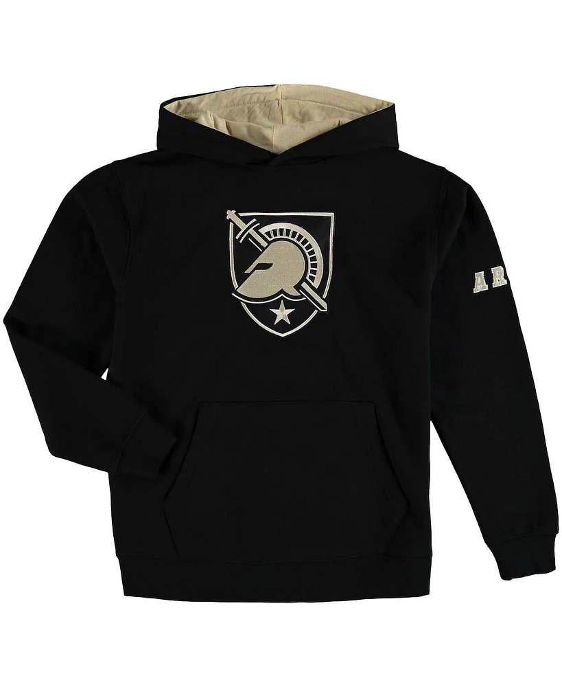 Big Boys Army Black Knights Logo Pullover Hoodie