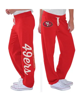 Women's Scarlet San Francisco 49ers Scrimmage Fleece Pants