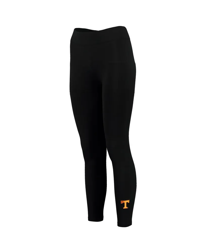 Women's Black Tennessee Volunteers Fleece Leggings