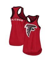 Women's Red Atlanta Falcons Tater Tank Top