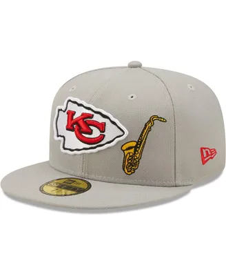 Men's Gray Kansas City Chiefs Describe 59FIFTY Fitted Hat