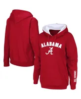 Women's Alabama Tide Arch and Logo 1 Pullover Hoodie