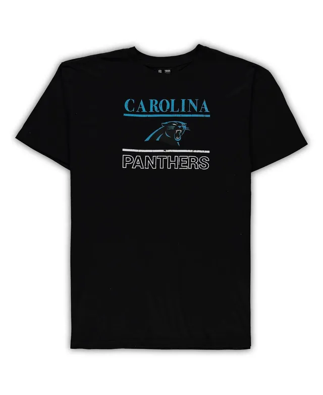 Men's Concepts Sport Black/Blue Carolina Panthers Arctic T-Shirt & Pajama  Pants Sleep Set