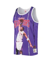 Men's Tracy McGrady Purple Toronto Raptors Hardwood Classics Player Tank Top