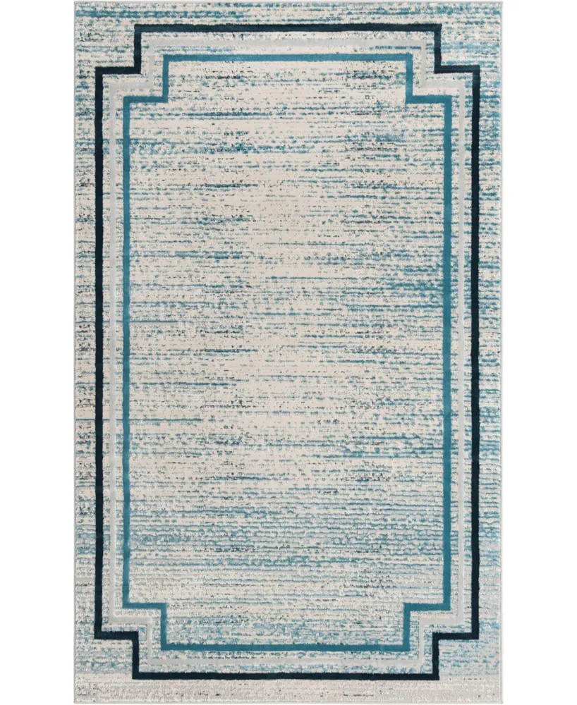 Bayshore Home Refuge Fountain 5' x 8' Area Rug