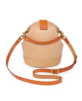 Old Trend Women's Genuine Leather Doctor Bucket Crossbody Convertible Bag