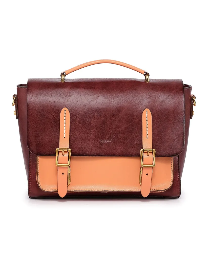 Old Trend Women's Genuine Leather Alder Brief Bag