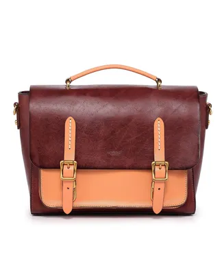 Old Trend Women's Genuine Leather Alder Brief Bag