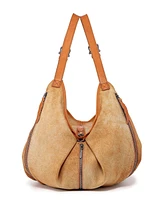 Old Trend Women's Genuine Leather Dorado Hobo Convertible Backpack