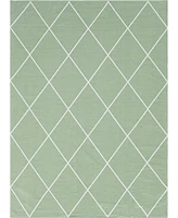 Closeout! Bayshore Home Illie Diamond 8'5" x 11'4" Area Rug