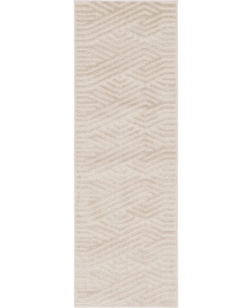 Sabrina Soto Outdoor Hudson 2' x 6' Runner Area Rug