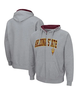 Colosseum Men's Arizona State Sun Devils Arch Logo 3.0 Full-Zip Hoodie