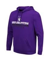 Men's Colosseum Purple Northwestern Wildcats Lantern Pullover Hoodie