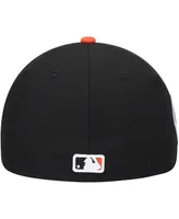 Men's New Era Black San Francisco Giants 9/11 Memorial Side Patch 59Fifty Fitted Hat