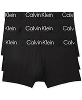 Calvin Klein Men's 3-Pack Ultra Soft Modern Modal Trunk Underwear