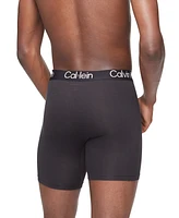Calvin Klein Men's 3-Pack Ultra Soft Modern Modal Boxer Briefs Underwear