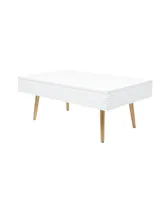 Medium-Density Fibreboard Contemporary Coffee Table