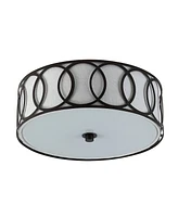 Aria 2-Light Led Flush Mount