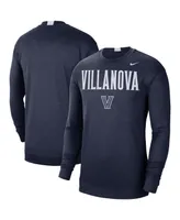 Men's Navy Villanova Wildcats 2021/22 Basketball Team Spotlight Performance Long Sleeve T-shirt