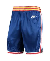 Men's Royal, White Golden State Warriors 2021/22 Classic Edition Warriors Origins Swingman Performance Shorts