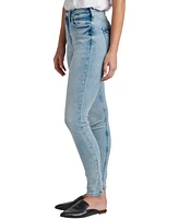 Silver Jeans Co. Women's Infinite Fit One Size Fits Four High Rise Skinny Jeans
