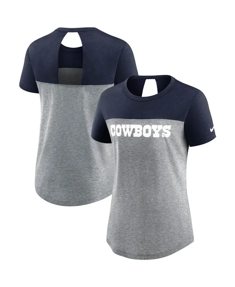 Lids Dallas Cowboys DKNY Sport Women's Ava Tri-Blend T-Shirt