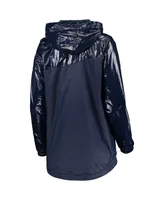 Women's G-iii 4Her By Carl Banks Navy New England Patriots Double-Coverage Full-Zip Hoodie Jacket