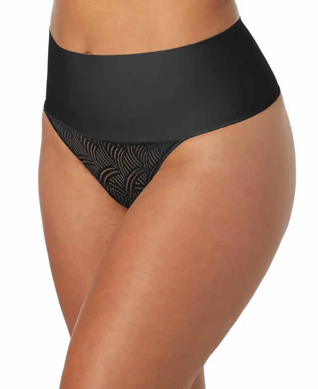 Maidenform Womens Tame Your Tummy High-Waist Lace Brief Style-DMS704 