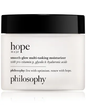 philosophy Hope In A Jar Smooth-Glow Multi-Tasking Moisturizer With Pro-Vitamin P, Glycolic & Hyaluronic Acids