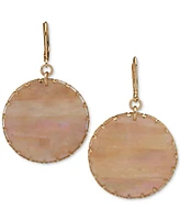 lonna & lilly Gold-Tone Disc Drop Earrings