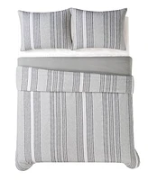 Truly Soft Kiel Stripe Piece Flannel Comforter Set