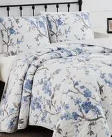 Cannon Kasumi Floral Piece Quilt Set