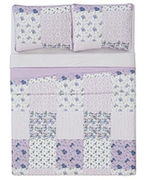 Cannon Elissa Patchwork Piece Quilt Set