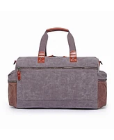 Tsd Brand Stone Creek Waxed Canvas Duffel Bag