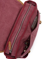 Tsd Brand Mountain Wood Canvas Messenger Bag