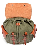 Tsd Brand Hosta Valley Canvas Backpack