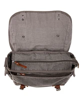 Tsd Brand Silver Road Canvas Messenger Bag