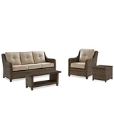 Closeout! Leighton Outdoor Coffee Table