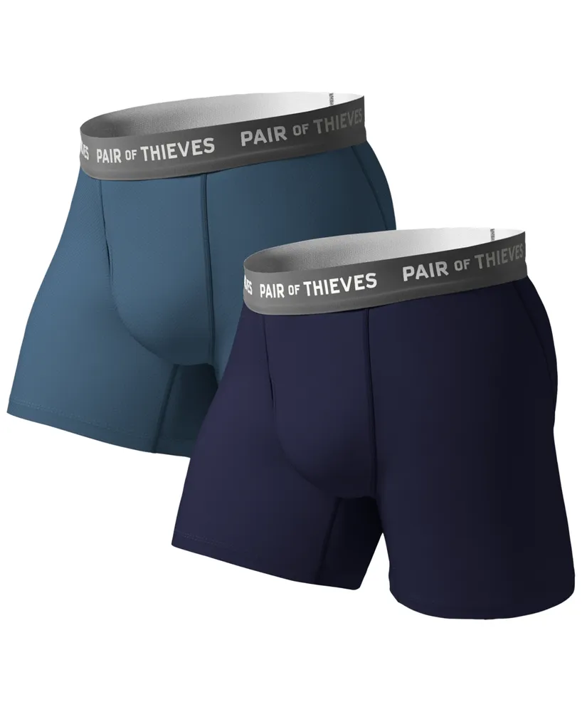 Pair of Thieves Men's SuperFit Breathable Mesh Boxer Brief 2 Pack