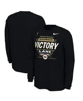 Men's Nike Black Georgia Bulldogs College Football Playoff 2021 National Champions Locker Room Long Sleeve T-shirt
