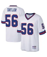 Men's Mitchell & Ness Lawrence Taylor White New York Giants Legacy Replica Jersey